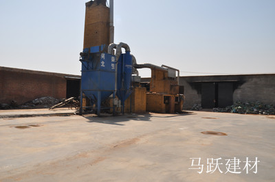 馬躍建材清明節(jié)假日期間開(kāi)展工廠(chǎng)地面硬化，工廠(chǎng)綠化工作